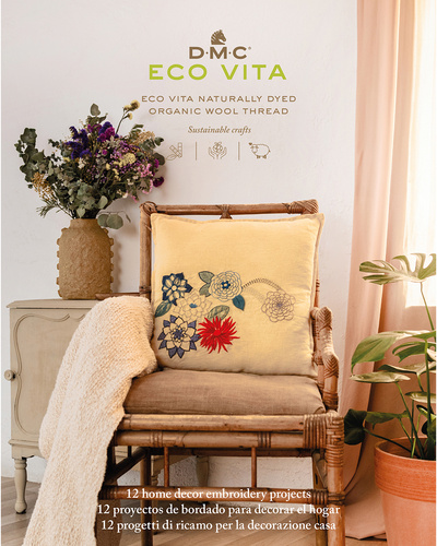 Home Decor embroidery book, EN/ES/IT