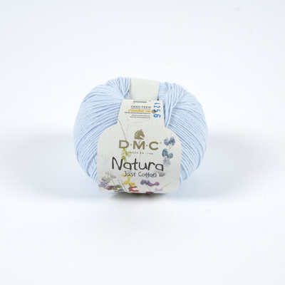 Natura Crochet Thread Blau Lay