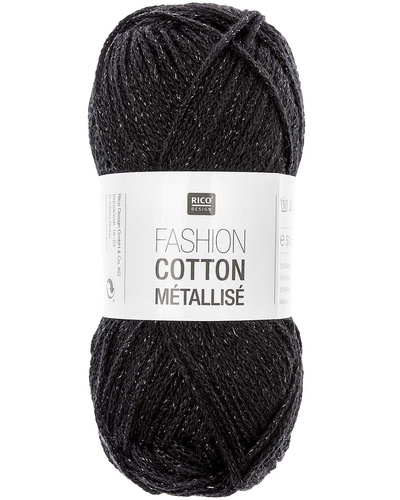 Fashion Cotton Métallisé DK, Onyx