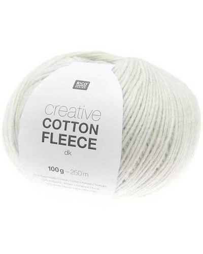 Creative Cotton Fleece DK, Offwhite
