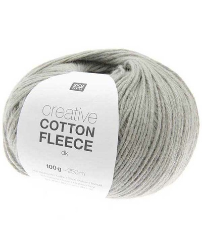 Creative Cotton Fleece DK, Light grey