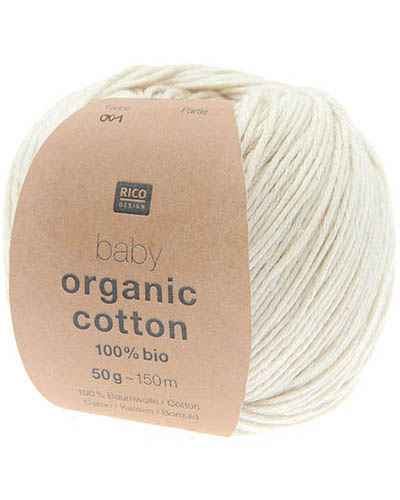 Baby Organic Cotton, Cream