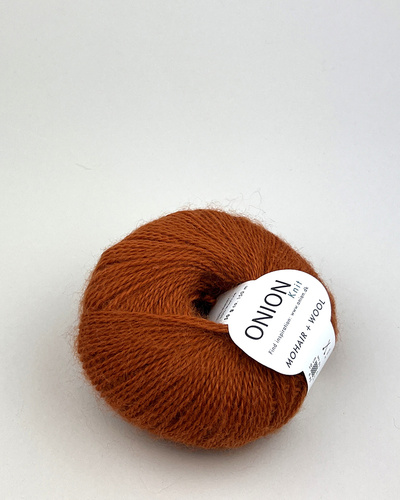 Mohair+Wool  Orange