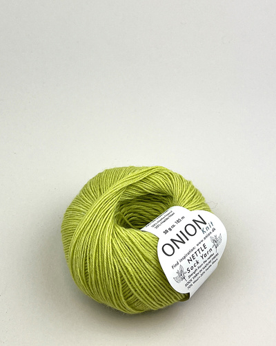 Nettle Sock Yarn  Lime