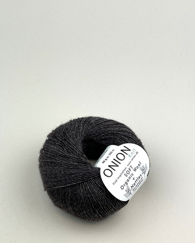 Soft Organic Wool+Nettles  Koksgrå