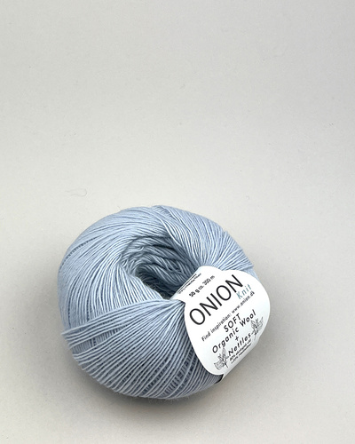 Soft Organic Wool+Nettles  Lys grå