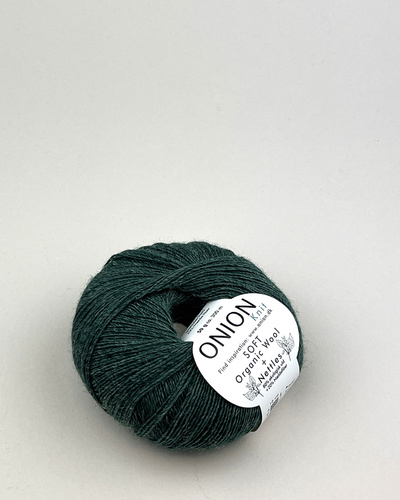 Soft Organic Wool+Nettles  Flaskegrøn