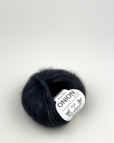 Silk+Kid Mohair  Mørk grå