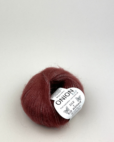 Silk+Kid Mohair  Marsala