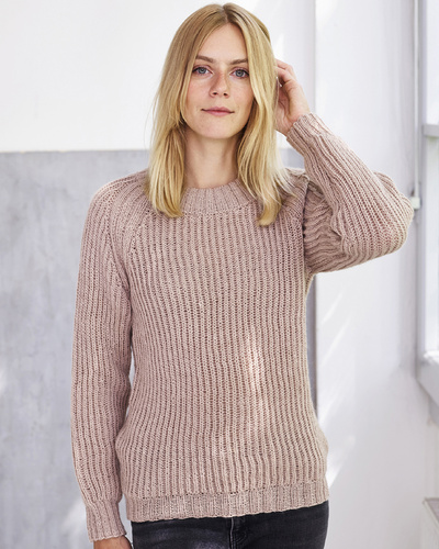 Patentstrikket sweater