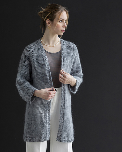 Mohair De luxe Cardi – uno