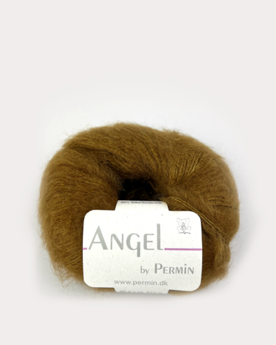 Angel mohair oliven