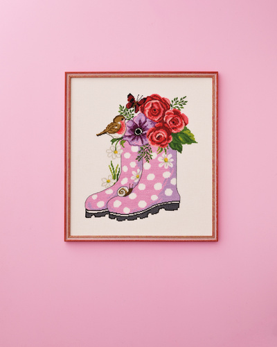 The boots F5553      35x39cm