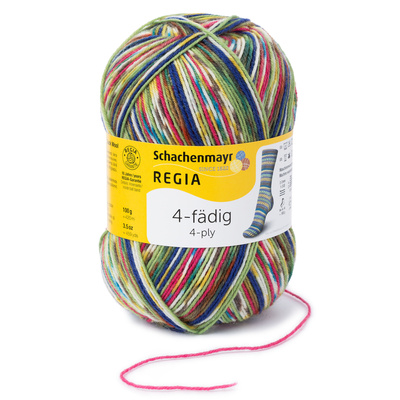 4-Ply Color 100g, tropical color