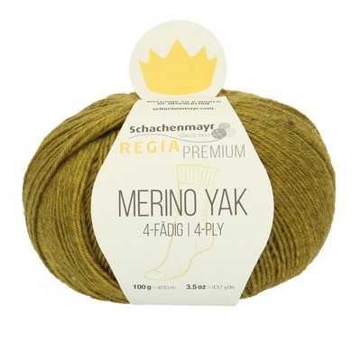 PREMIUM Merino Yak, gras green
